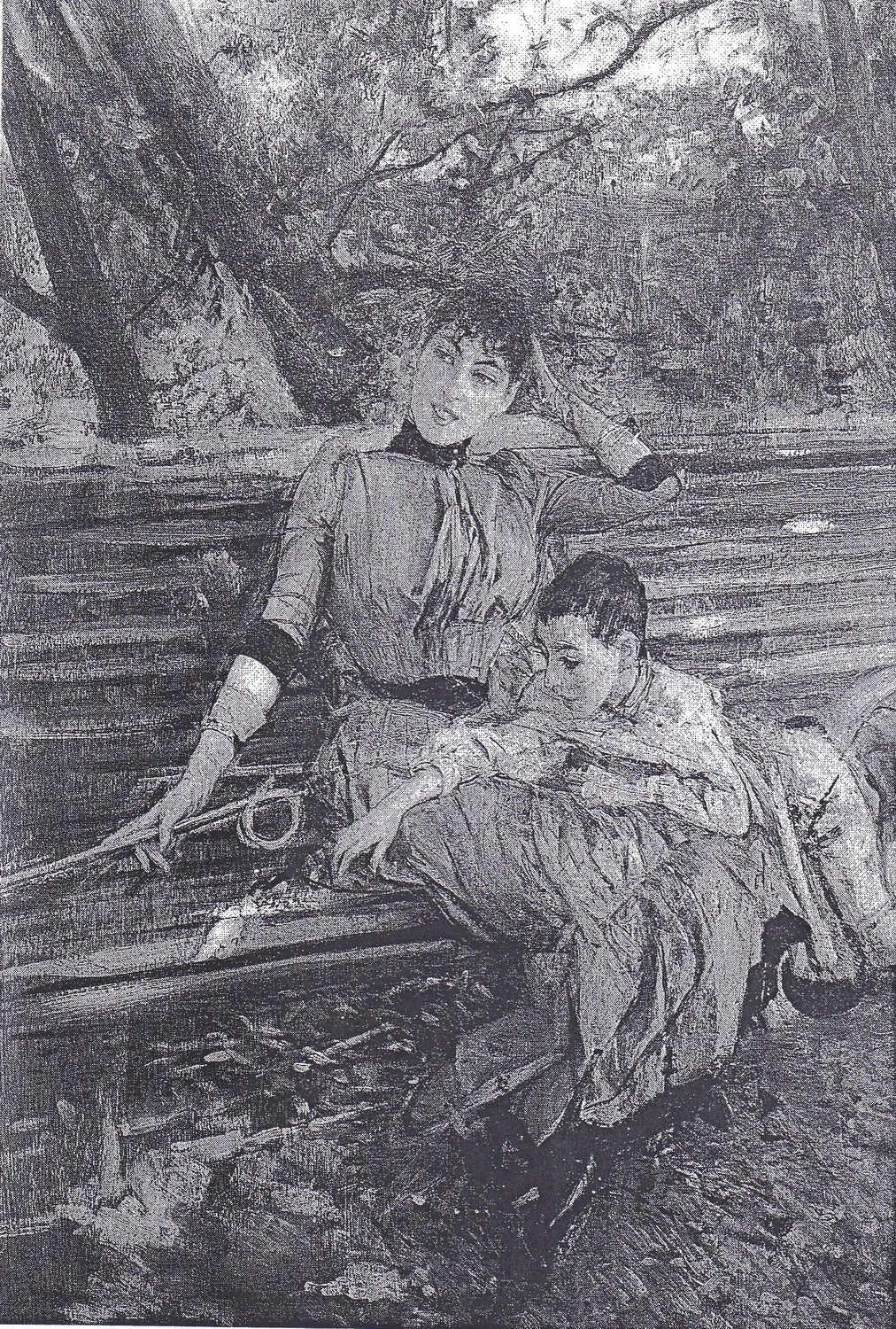 Alaide Banti e il fratello Ottavio - Società belle Arti